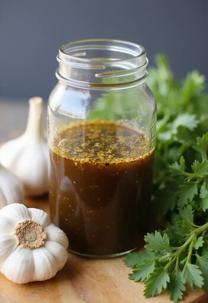 25 Balsamic Vinegar Salad Dressing Recipes That Never Fail 15 25 Balsamic Vinegar Salad Dressing Recipes That Never Fail - 3. Garlic Balsamic Dressing