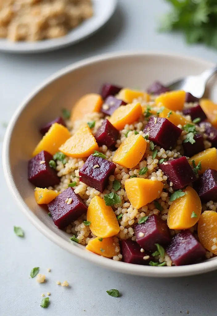 25 Beet and Orange Salad Recipes That Brighten Any Meal 70 25 Beet and Orange Salad Recipes That Brighten Any Meal - 14. Beet and Orange Couscous Salad