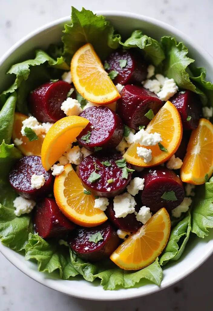 25 Beet and Orange Salad Recipes That Brighten Any Meal 82 25 Beet and Orange Salad Recipes That Brighten Any Meal - 16. Beet and Orange Feta Salad