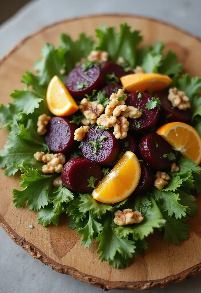 25 Beet and Orange Salad Recipes That Brighten Any Meal 106 25 Beet and Orange Salad Recipes That Brighten Any Meal - 20. Beet and Orange Salad with Cilantro Dressing