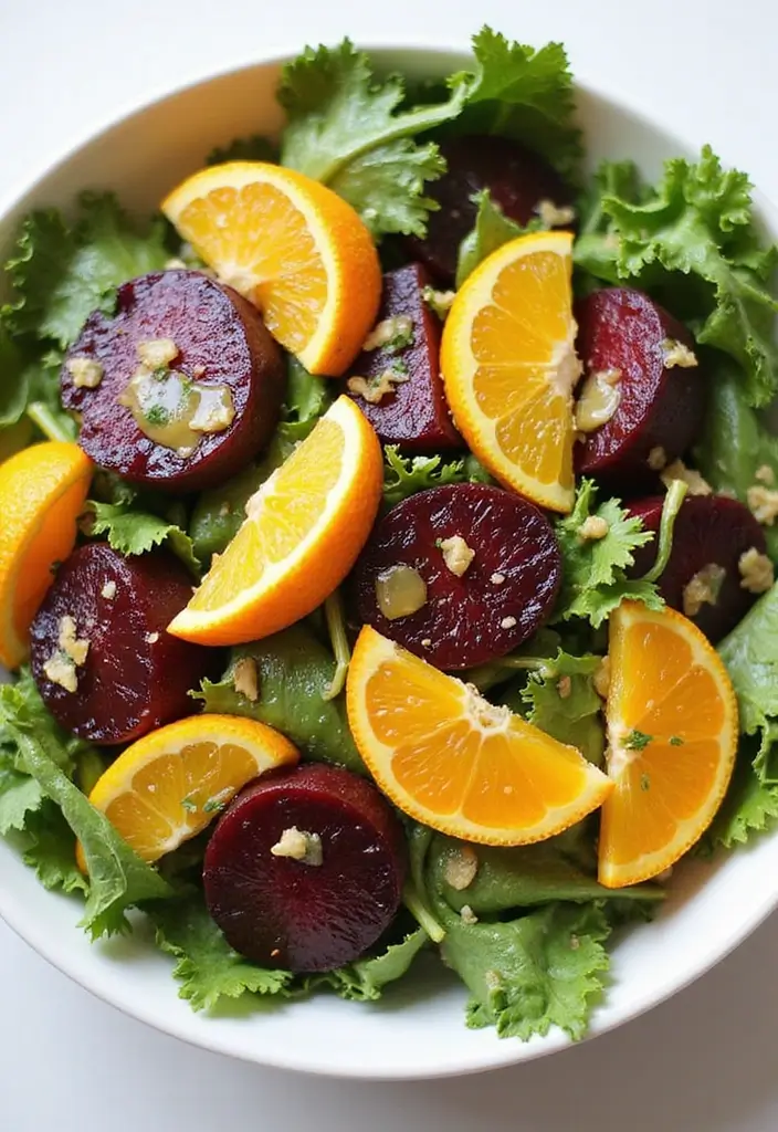 25 Beet and Orange Salad Recipes That Brighten Any Meal 122 25 Beet and Orange Salad Recipes That Brighten Any Meal - 24. Beet and Orange Salad with Citrus Dressing