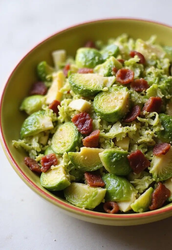 25 Brussel Sprout Salad Recipes with Bacon for a Flavorful Crunch 48 25 Brussel Sprout Salad Recipes with Bacon for a Flavorful Crunch - 10. Brussel Sprouts and Bacon Salad with Lemon Vinaigrette