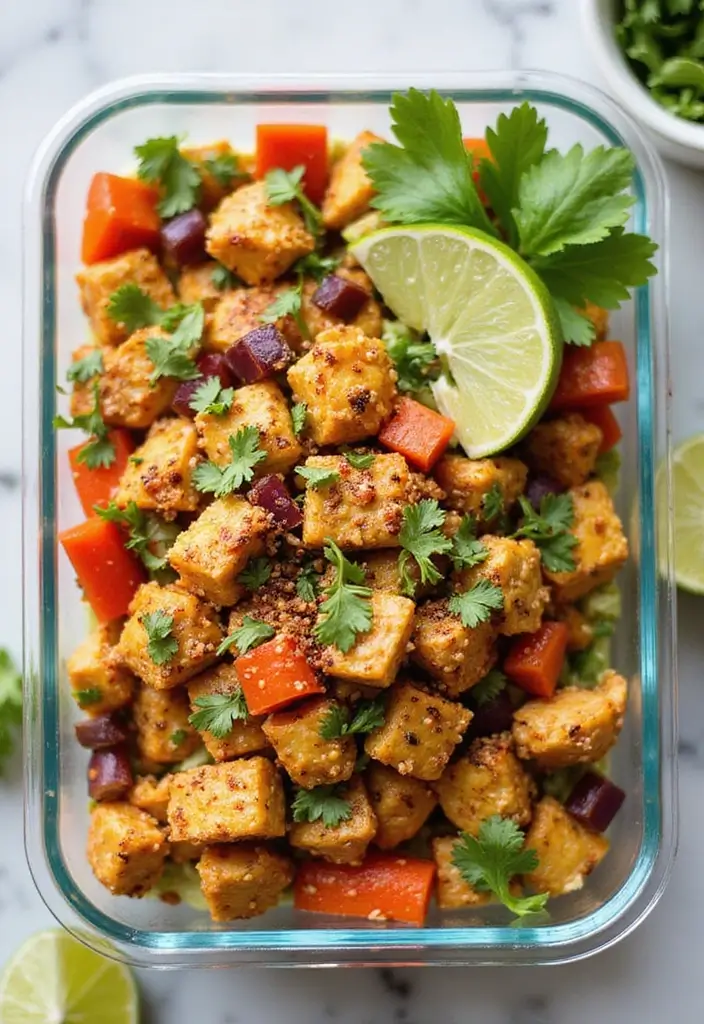 25 Chicken Salad Meal Prep Lunch Recipes for a Healthy Week 73 25 Chicken Salad Meal Prep Lunch Recipes for a Healthy Week - 15. Taco Chicken Salad