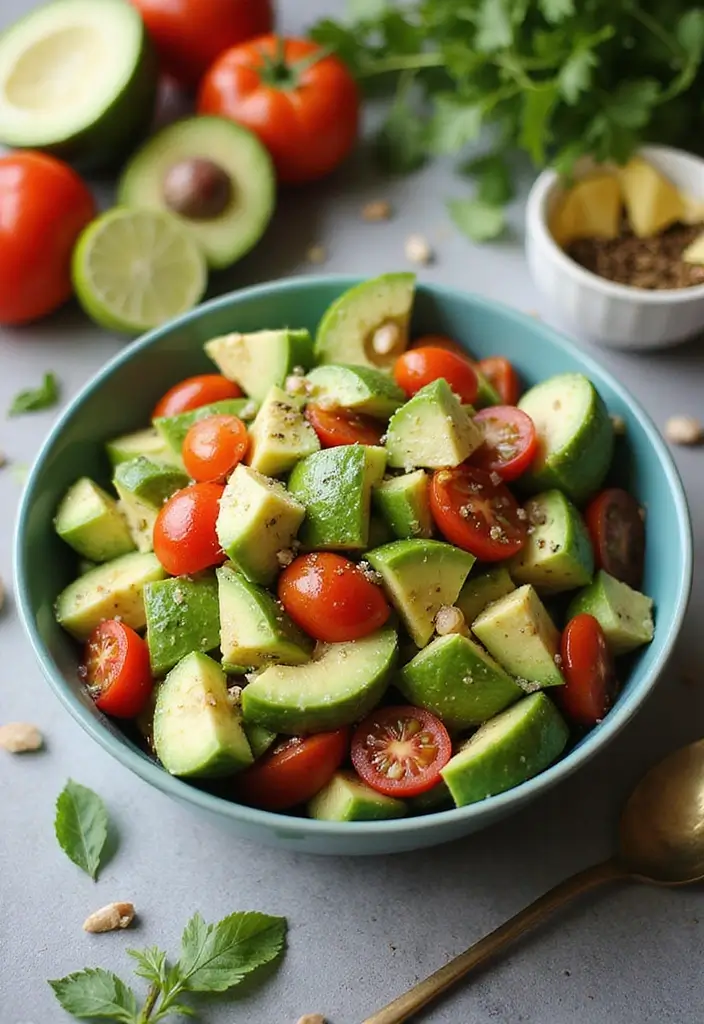 25 Cucumber Tomato Avocado Salad Recipes for a Summer Refresh 1 25 Cucumber Tomato Avocado Salad Recipes for a Summer Refresh - 1. Classic Cucumber Tomato Avocado Salad