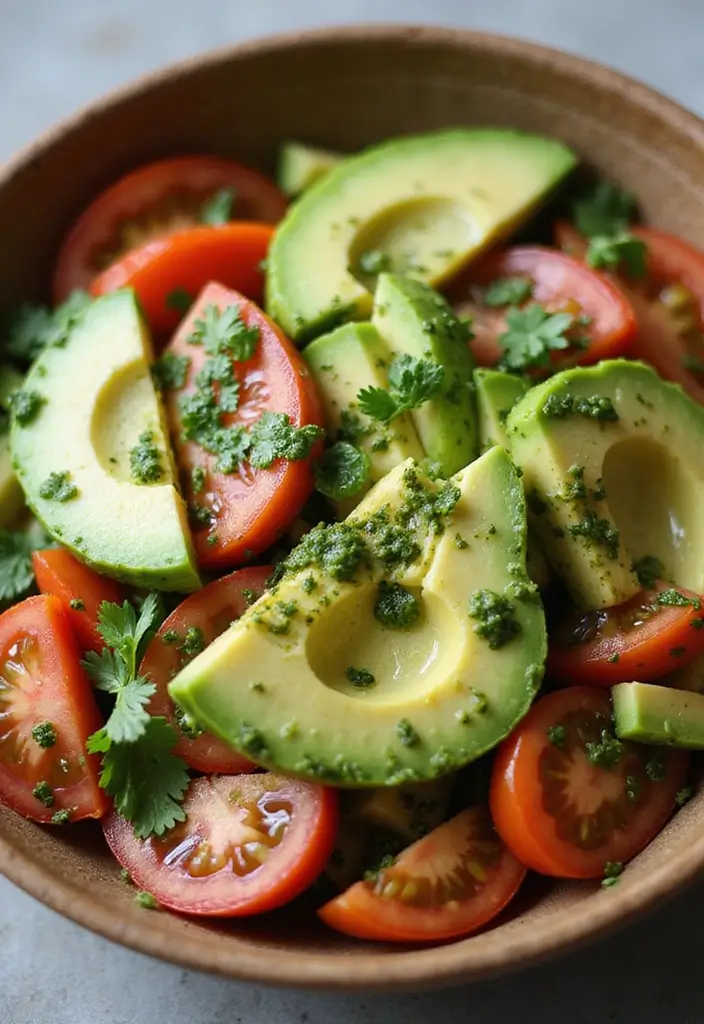 25 Cucumber Tomato Avocado Salad Recipes for a Summer Refresh 63 25 Cucumber Tomato Avocado Salad Recipes for a Summer Refresh - 11. Cucumber Tomato Avocado Salad with Pesto