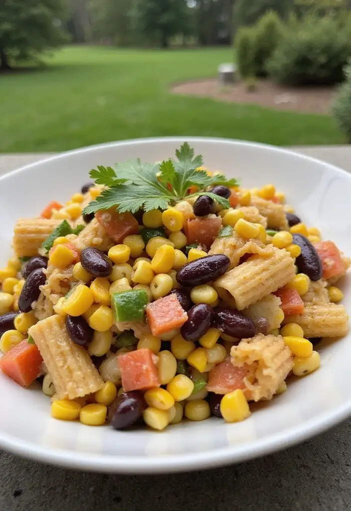 25 Dairy Free Pasta Salad Recipes Perfect for Family Gatherings 84 25 Dairy Free Pasta Salad Recipes Perfect for Family Gatherings - 18. Corn & Black Bean Pasta Salad