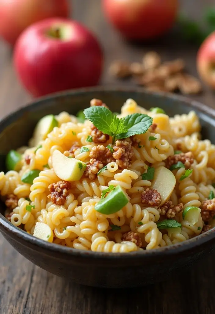 25 Dairy Free Pasta Salad Recipes Perfect for Family Gatherings 92 25 Dairy Free Pasta Salad Recipes Perfect for Family Gatherings - 20. Apple & Walnut Pasta Salad