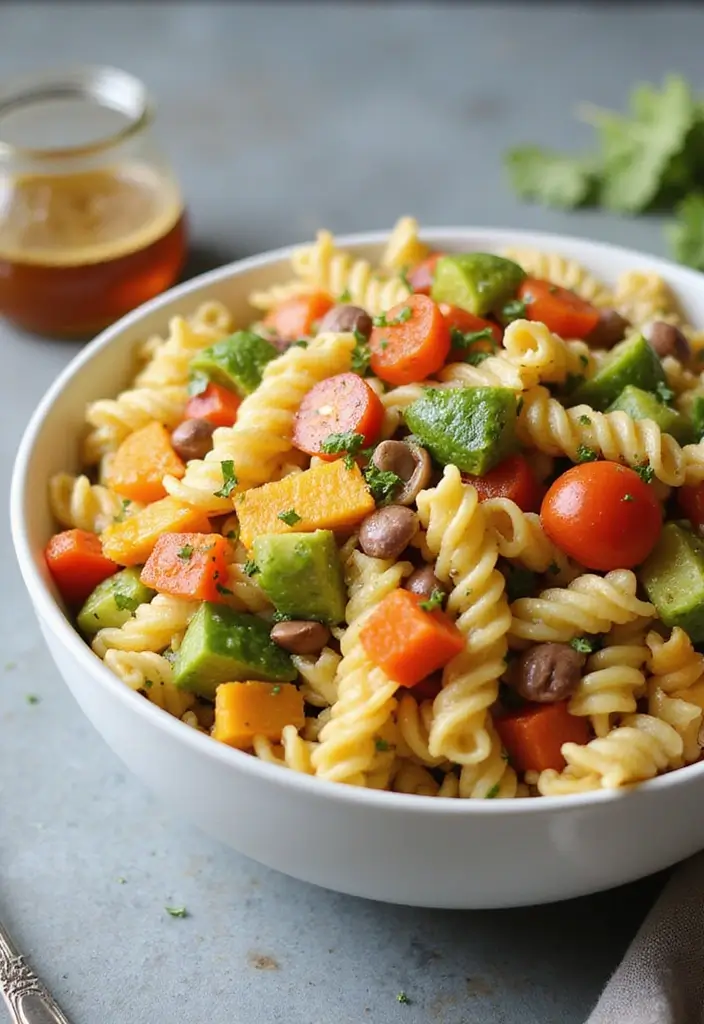 25 Dairy Free Pasta Salad Recipes Perfect for Family Gatherings 108 25 Dairy Free Pasta Salad Recipes Perfect for Family Gatherings - 24. Honey-Mustard Pasta Salad