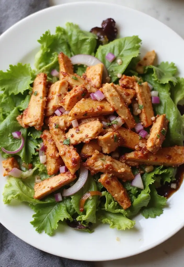 25 Easy Salad Recipes for Dinner That Feel Like a Full Meal 68 25 Easy Salad Recipes for Dinner That Feel Like a Full Meal - 14. Smoky Barbecue Chicken Salad