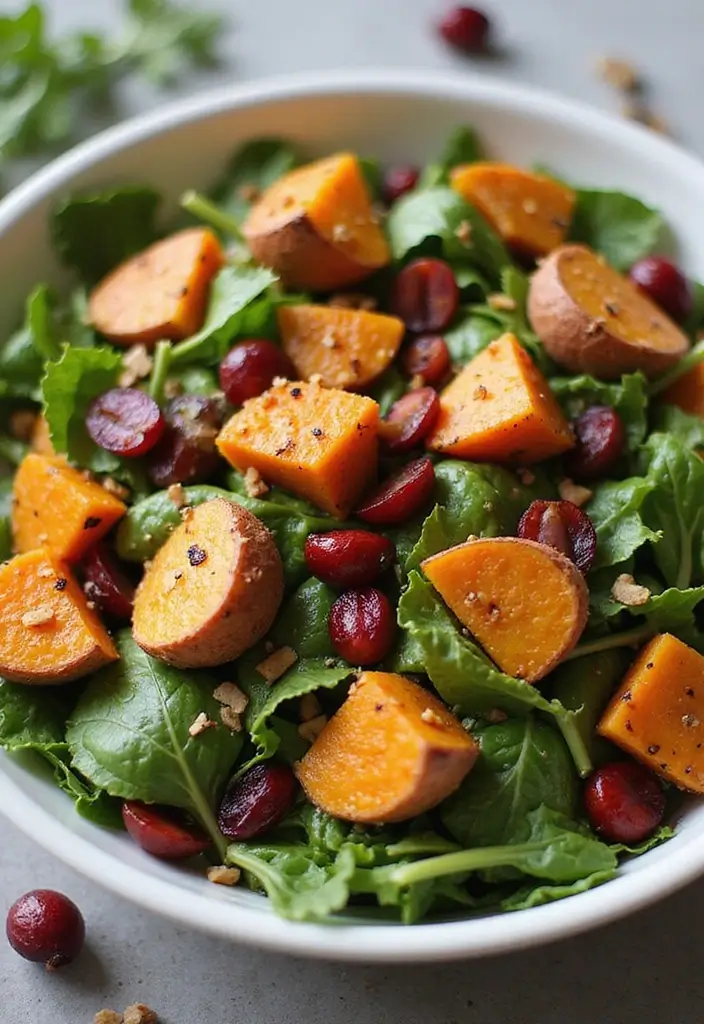 25 Easy Salad Recipes for Dinner That Feel Like a Full Meal 104 25 Easy Salad Recipes for Dinner That Feel Like a Full Meal - 20. Roasted Sweet Potato Salad