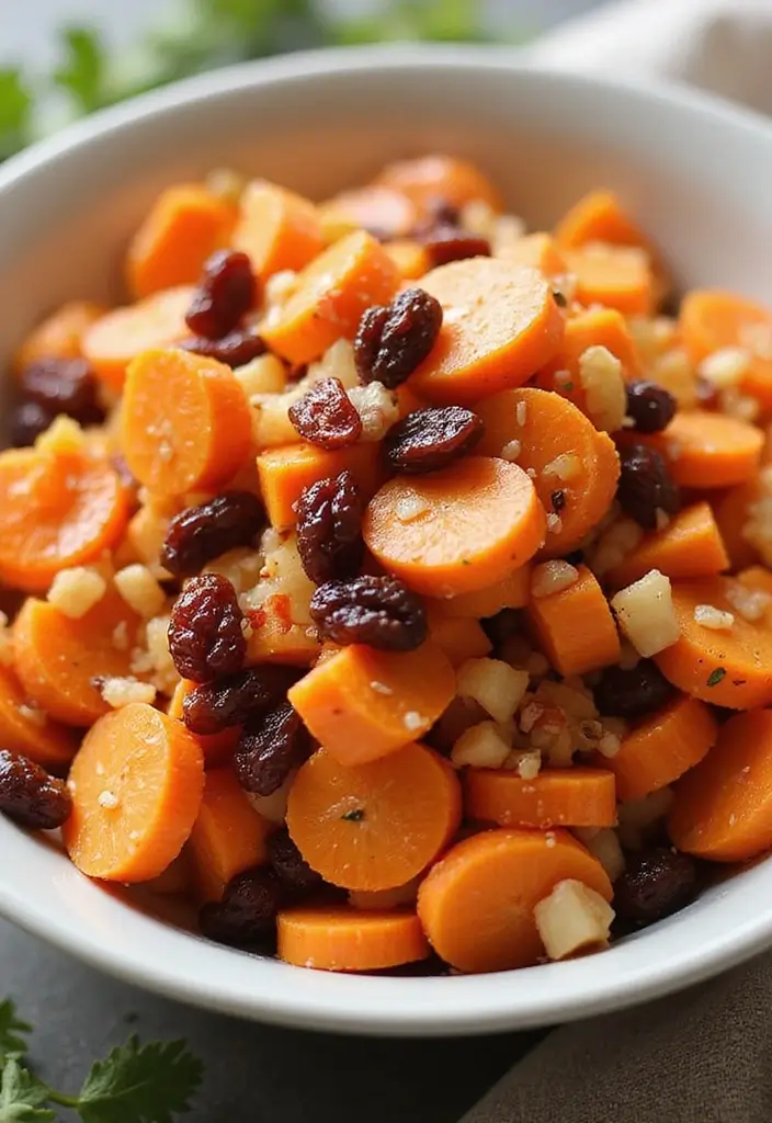 25 Easy Salad Recipes for Dinner That Feel Like a Full Meal 113 25 Easy Salad Recipes for Dinner That Feel Like a Full Meal - 23. Carrot and Raisin Salad