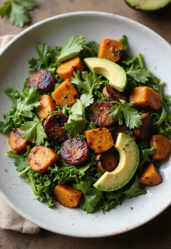 25 Fall Salad Recipes with Sweet Potato for Cozy Days 89 25 Fall Salad Recipes with Sweet Potato for Cozy Days - 17. Grilled Sweet Potato Salad