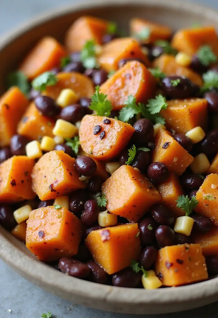 25 Fall Salad Recipes with Sweet Potato for Cozy Days 135 25 Fall Salad Recipes with Sweet Potato for Cozy Days - 25. Smoky Sweet Potato Salad