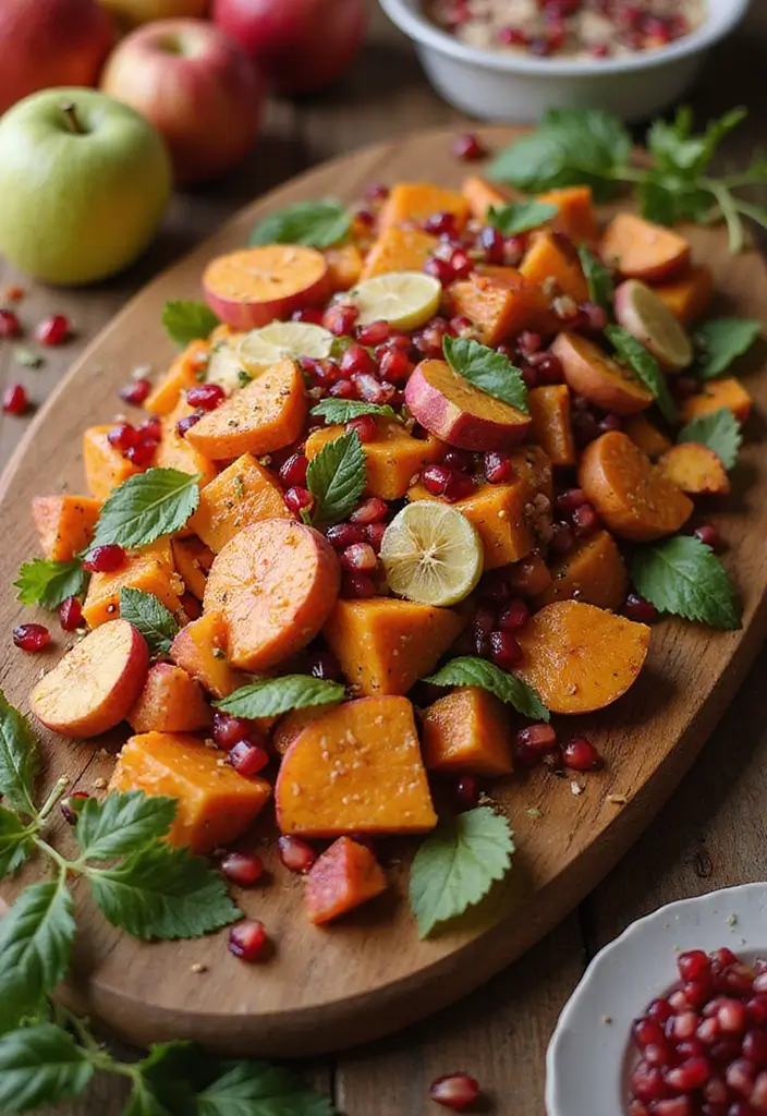 25 Fall Salad Recipes with Sweet Potato for Cozy Days 18 25 Fall Salad Recipes with Sweet Potato for Cozy Days - 4. Autumn Harvest Salad