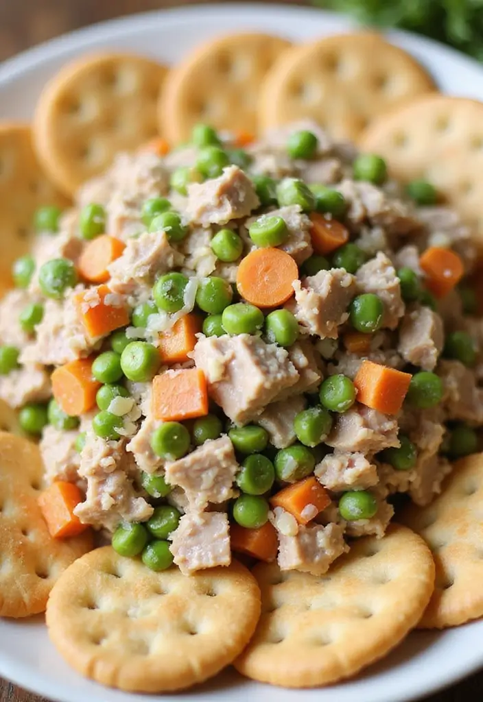 25 High Protein Tuna Salad Recipes for Quick Meal Prep 56 25 High Protein Tuna Salad Recipes for Quick Meal Prep - 10. Tuna Salad with Peas and Carrots