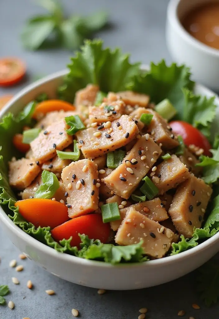 25 High Protein Tuna Salad Recipes for Quick Meal Prep 70 25 High Protein Tuna Salad Recipes for Quick Meal Prep - 12. Asian-Inspired Tuna Salad