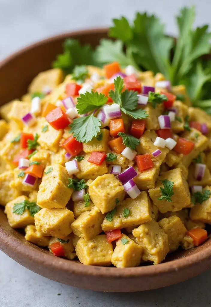 25 High Protein Tuna Salad Recipes for Quick Meal Prep 85 25 High Protein Tuna Salad Recipes for Quick Meal Prep - 15. Curried Tuna Salad