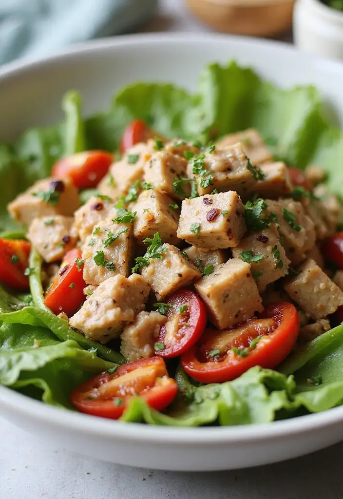 25 High Protein Tuna Salad Recipes for Quick Meal Prep 115 25 High Protein Tuna Salad Recipes for Quick Meal Prep - 21. Tuna Salad with Roasted Red Peppers