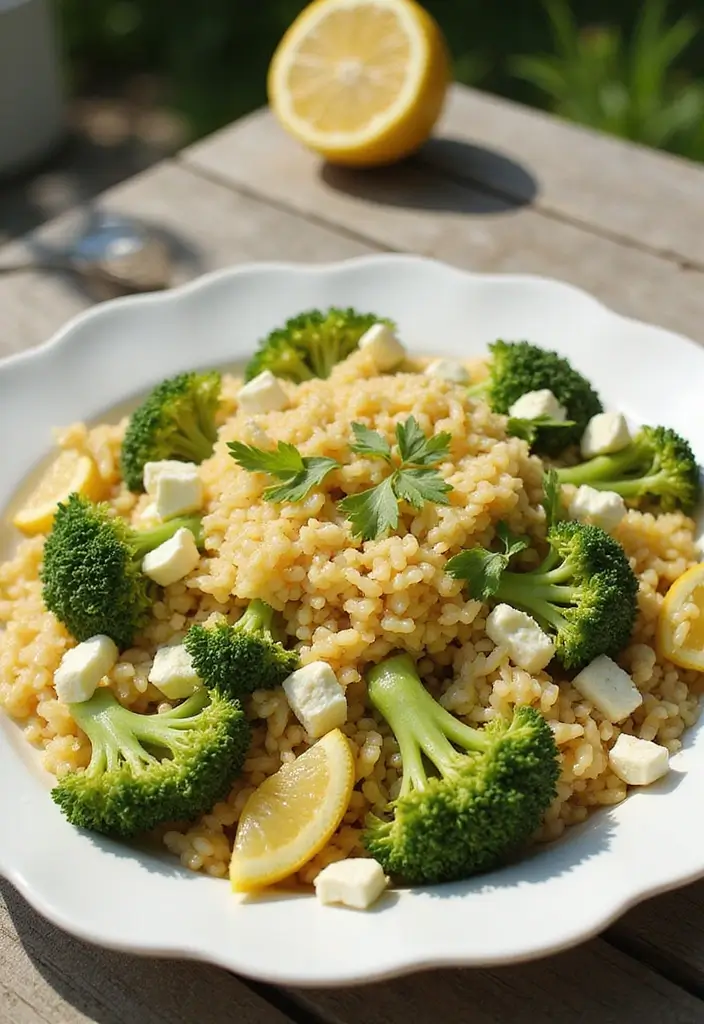 25 Lemon Orzo Pasta Salad Recipes with a Bright, Zesty Flavor 74 25 Lemon Orzo Pasta Salad Recipes with a Bright, Zesty Flavor - 14. Lemon Orzo Salad with Broccoli & Cheese