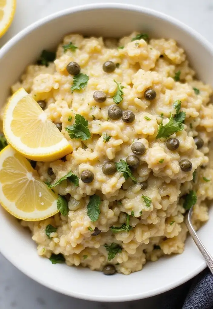 25 Lemon Orzo Pasta Salad Recipes with a Bright, Zesty Flavor 90 25 Lemon Orzo Pasta Salad Recipes with a Bright, Zesty Flavor - 18. Lemon Orzo Salad with Capers & Creamy Dressing