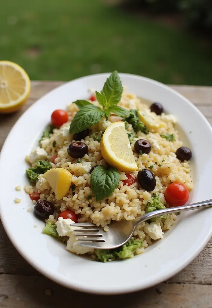 25 Lemon Orzo Pasta Salad Recipes with a Bright, Zesty Flavor 8 25 Lemon Orzo Pasta Salad Recipes with a Bright, Zesty Flavor - 2. Mediterranean Lemon Orzo Salad