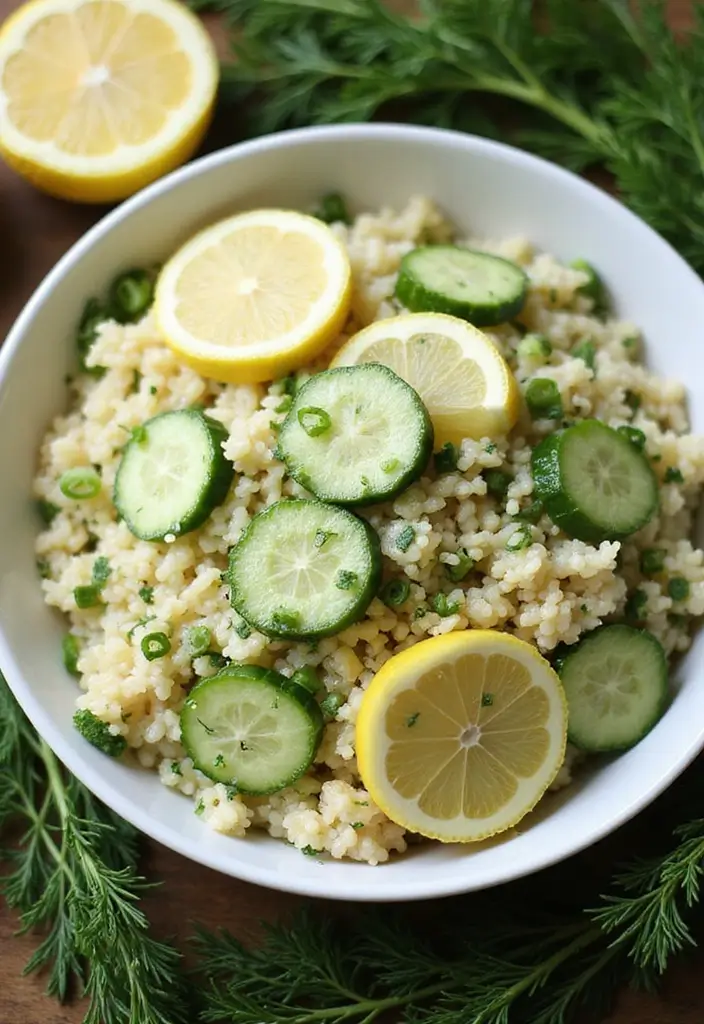 25 Lemon Orzo Pasta Salad Recipes with a Bright, Zesty Flavor 127 25 Lemon Orzo Pasta Salad Recipes with a Bright, Zesty Flavor - 25. Lemon Orzo Salad with Cucumber & Dill