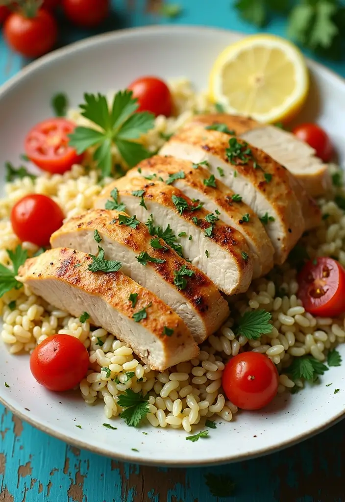 25 Lemon Orzo Pasta Salad Recipes with a Bright, Zesty Flavor 20 25 Lemon Orzo Pasta Salad Recipes with a Bright, Zesty Flavor - 4. Lemon Orzo Salad with Grilled Chicken