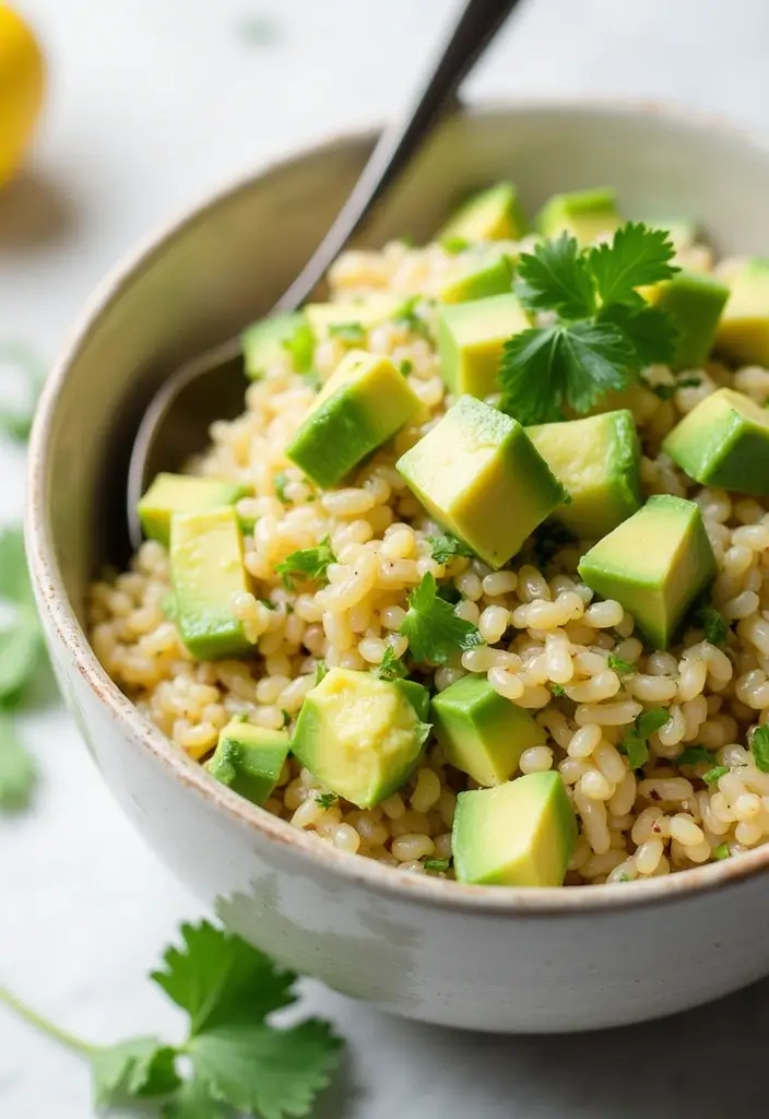 25 Lemon Orzo Pasta Salad Recipes with a Bright, Zesty Flavor 49 25 Lemon Orzo Pasta Salad Recipes with a Bright, Zesty Flavor - 9. Lemon Orzo Salad with Avocado