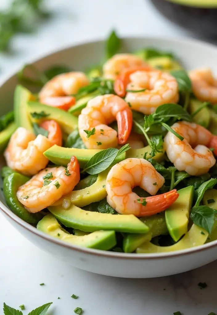25 Main Dish Pasta Salad Recipes That Are Satisfying and Easy 92 25 Main Dish Pasta Salad Recipes That Are Satisfying and Easy - 18. Shrimp and Avocado Pasta Salad