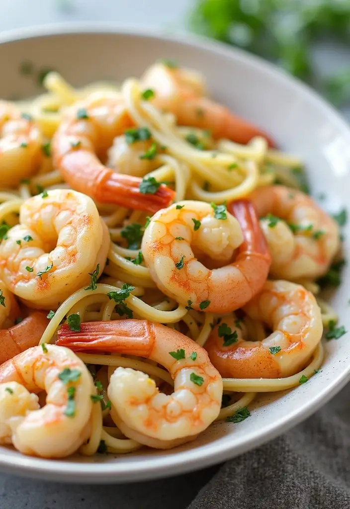 25 Main Dish Pasta Salad Recipes That Are Satisfying and Easy 112 25 Main Dish Pasta Salad Recipes That Are Satisfying and Easy - 22. Shrimp Scampi Pasta Salad