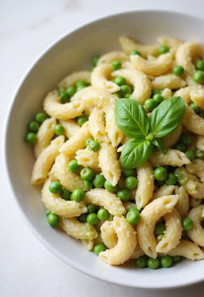 25 Main Dish Pasta Salad Recipes That Are Satisfying and Easy 127 25 Main Dish Pasta Salad Recipes That Are Satisfying and Easy - 25. Lemon Basil Pasta Salad with Peas