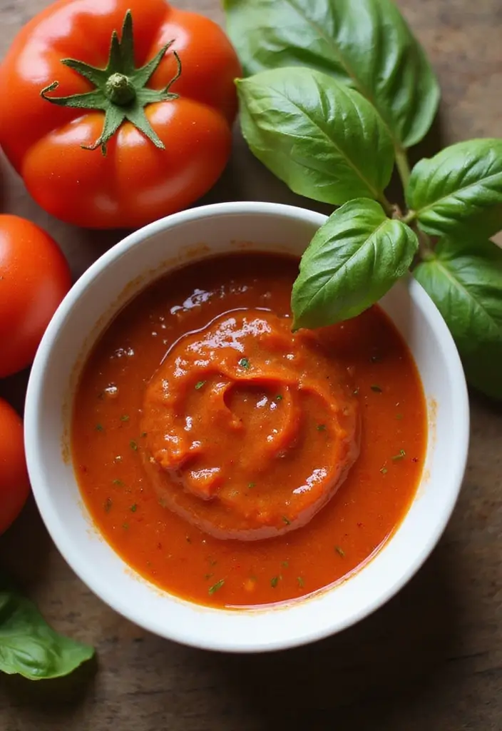 25 Oil Free Salad Dressing Recipes That Are Light Yet Tasty 61 25 Oil Free Salad Dressing Recipes That Are Light Yet Tasty - 13. Tomato Basil Dressing