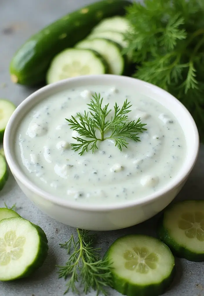 25 Oil Free Salad Dressing Recipes That Are Light Yet Tasty 68 25 Oil Free Salad Dressing Recipes That Are Light Yet Tasty - 14. Cucumber Dill Dressing