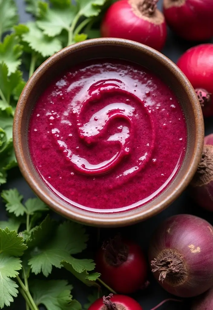 25 Oil Free Salad Dressing Recipes That Are Light Yet Tasty 80 25 Oil Free Salad Dressing Recipes That Are Light Yet Tasty - 16. Beetroot Dressing