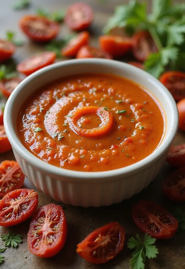 25 Oil Free Salad Dressing Recipes That Are Light Yet Tasty 109 25 Oil Free Salad Dressing Recipes That Are Light Yet Tasty - 21. Sun-Dried Tomato Dressing