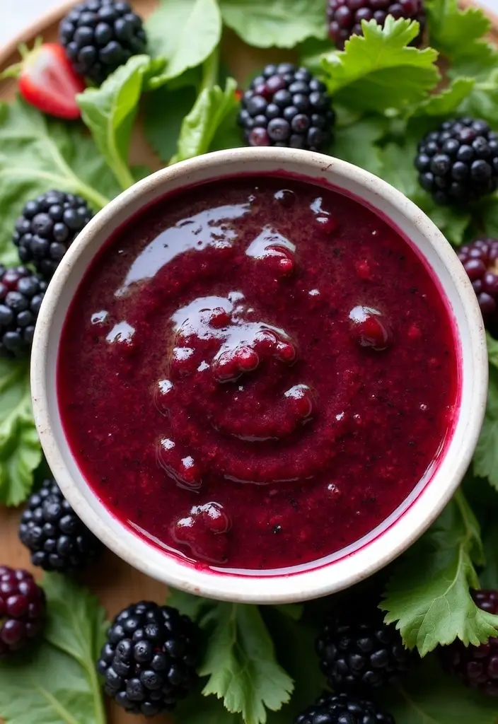 25 Oil Free Salad Dressing Recipes That Are Light Yet Tasty 121 25 Oil Free Salad Dressing Recipes That Are Light Yet Tasty - 23. Blackberry Vinaigrette