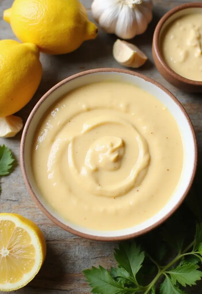 25 Oil Free Salad Dressing Recipes That Are Light Yet Tasty 9 25 Oil Free Salad Dressing Recipes That Are Light Yet Tasty - 3. Zesty Lemon Tahini Dressing