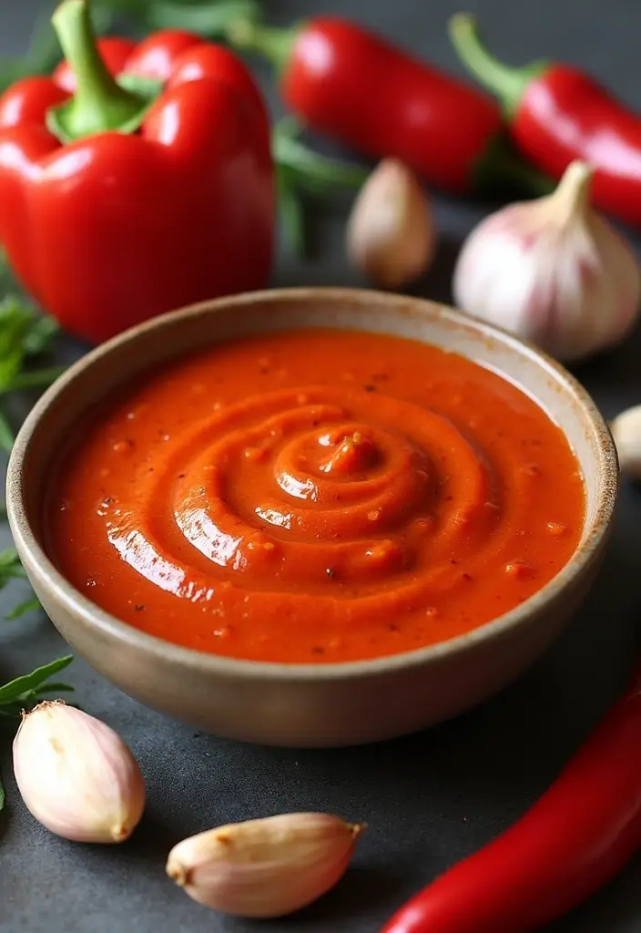25 Oil Free Salad Dressing Recipes That Are Light Yet Tasty 38 25 Oil Free Salad Dressing Recipes That Are Light Yet Tasty - 8. Roasted Red Pepper Dressing