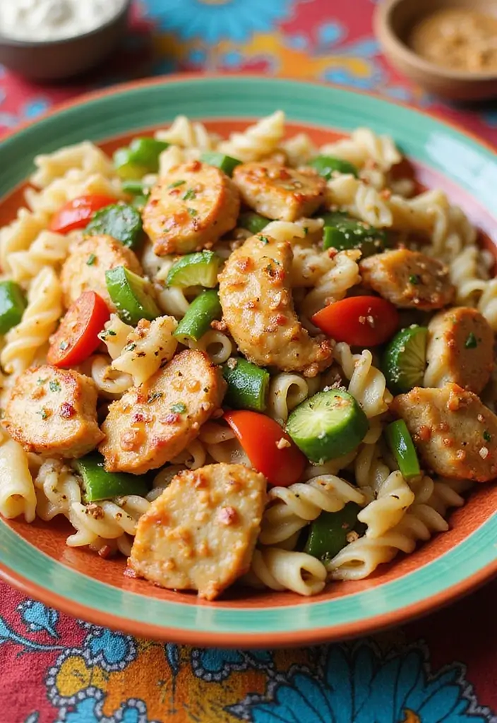 25 Pasta Salad Recipes That Are 100% Gluten Free and Flavorful 52 25 Pasta Salad Recipes That Are 100% Gluten Free and Flavorful - 10. Teriyaki Chicken Pasta Salad