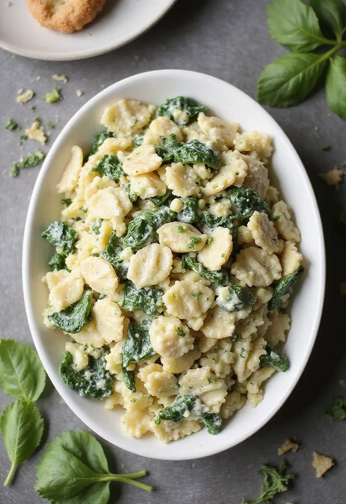 25 Pasta Salad Recipes That Are 100% Gluten Free and Flavorful 59 25 Pasta Salad Recipes That Are 100% Gluten Free and Flavorful - 11. Spinach and Artichoke Pasta Salad