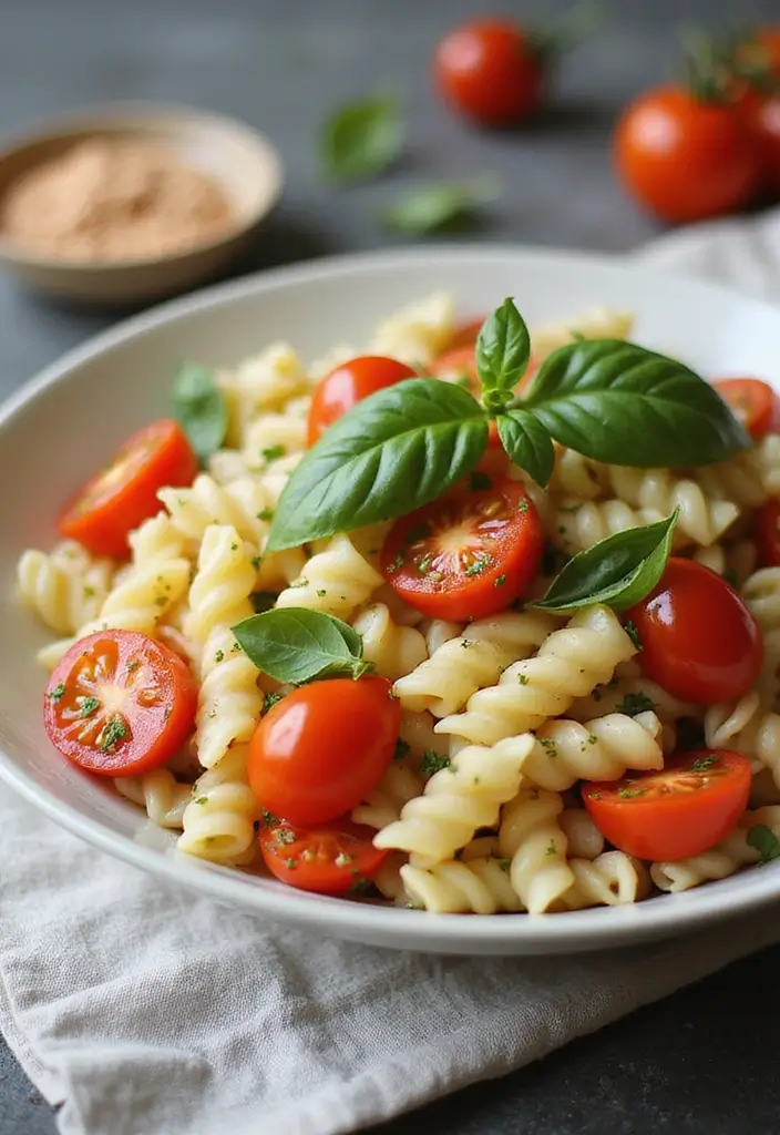 25 Pasta Salad Recipes That Are 100% Gluten Free and Flavorful 90 25 Pasta Salad Recipes That Are 100% Gluten Free and Flavorful - 16. Tomato Basil Pasta Salad
