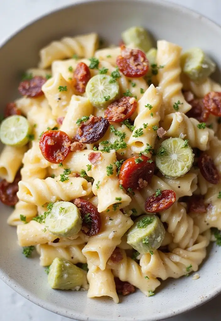 25 Pasta Salad Recipes with Bacon Ranch for Creamy Perfection 66 25 Pasta Salad Recipes with Bacon Ranch for Creamy Perfection - 12. Bacon Ranch Pasta Salad with Artichokes