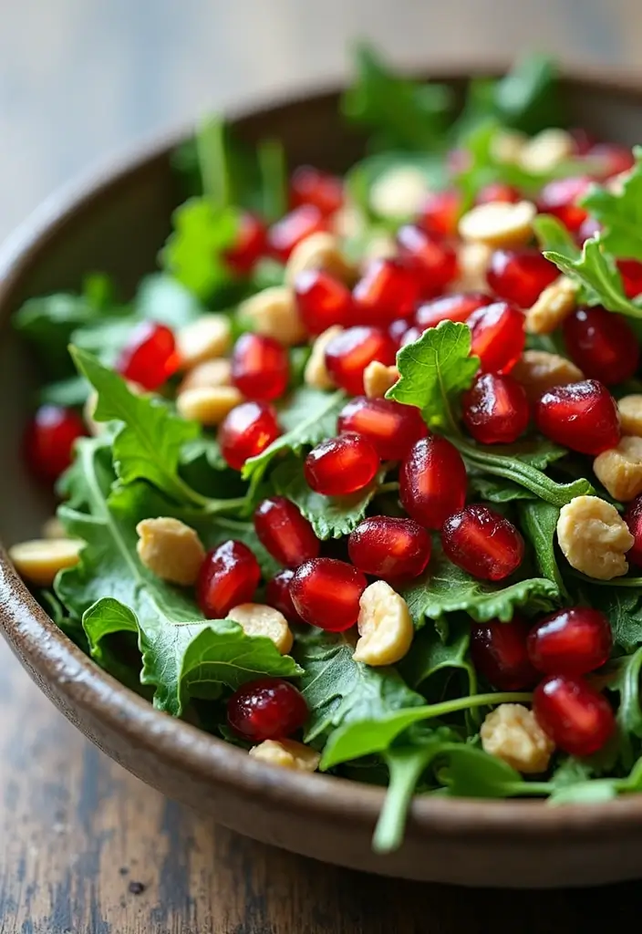 25 Salad Lunch Meal Prep Recipes for a Fresh Work Week 54 25 Salad Lunch Meal Prep Recipes for a Fresh Work Week - 12. Pomegranate and Arugula Salad