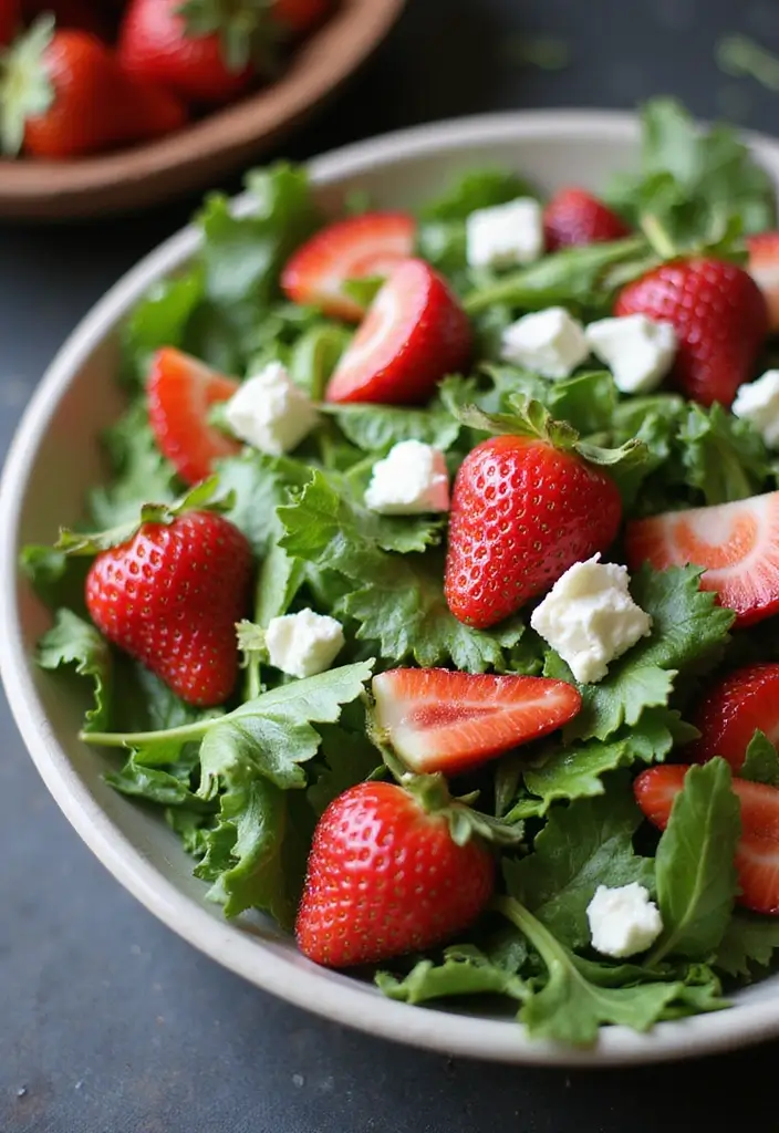 25 Salad Lunch Meal Prep Recipes for a Fresh Work Week 79 25 Salad Lunch Meal Prep Recipes for a Fresh Work Week - 17. Arugula and Strawberry Salad
