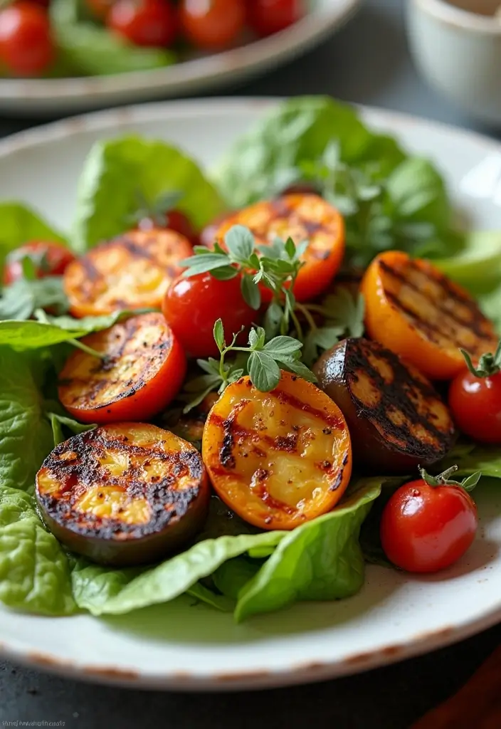 25 Salad Lunch Meal Prep Recipes for a Fresh Work Week 84 25 Salad Lunch Meal Prep Recipes for a Fresh Work Week - 18. Grilled Vegetable Salad