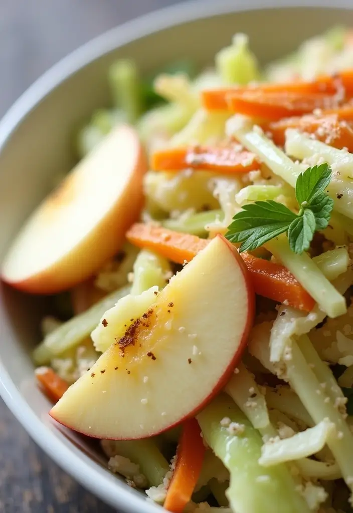 25 Salad Lunch Meal Prep Recipes for a Fresh Work Week 96 25 Salad Lunch Meal Prep Recipes for a Fresh Work Week - 20. Cabbage and Apple Slaw