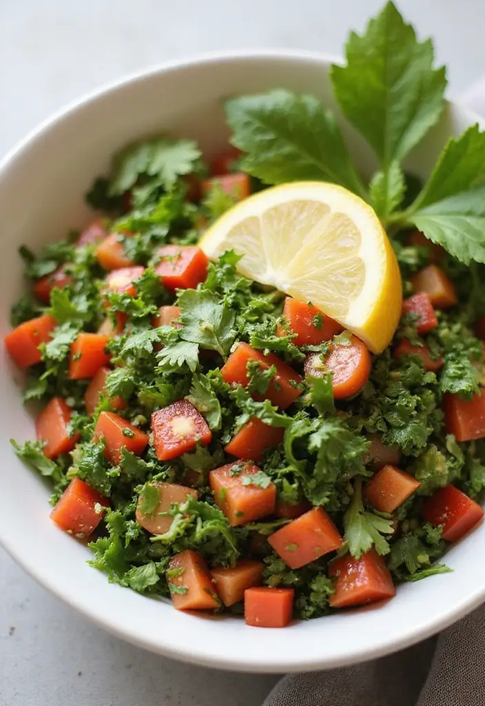 25 Salad Lunch Meal Prep Recipes for a Fresh Work Week 13 25 Salad Lunch Meal Prep Recipes for a Fresh Work Week - 3. Tabbouleh Salad