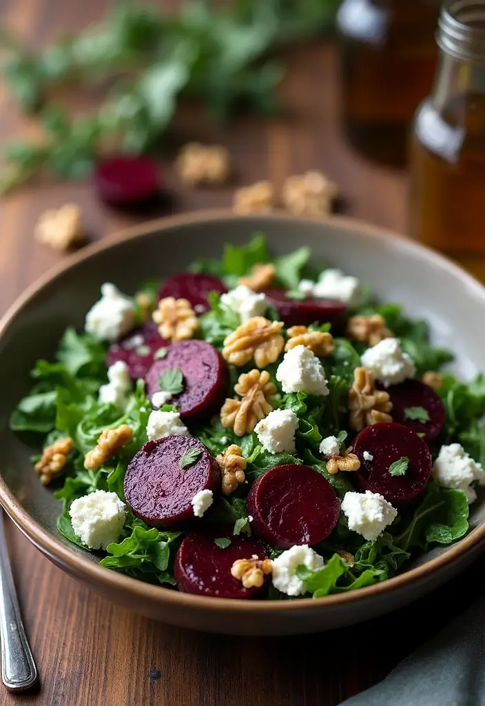25 Salad and Go Copycat Recipes That Taste Just Like the Real Thing - 10. Roasted Beet Salad with Goat Cheese