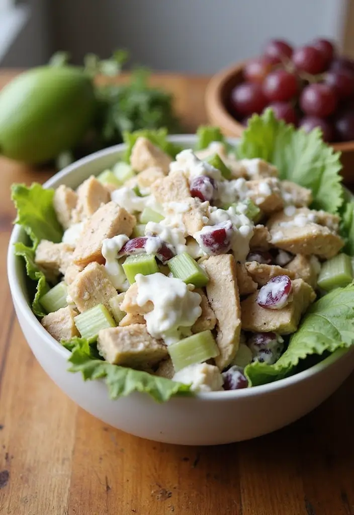 25 Salad and Go Copycat Recipes That Taste Just Like the Real Thing - 15. Greek Yogurt Chicken Salad
