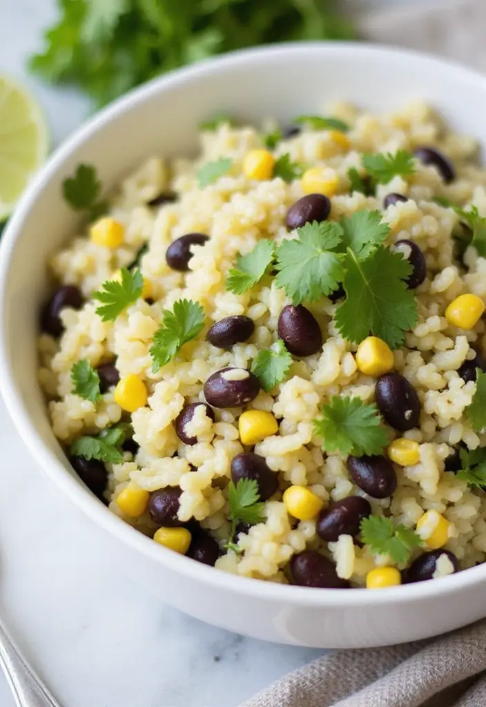 25 Salad and Go Copycat Recipes That Taste Just Like the Real Thing - 17. Cilantro Lime Rice Salad